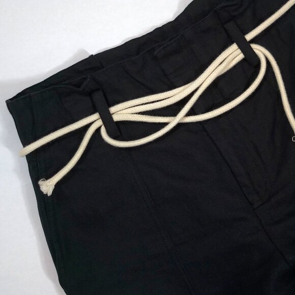 Vince High-rise cropped trouser with wrap rope/cord belt / Unisex Adult - Picture 3 of 9